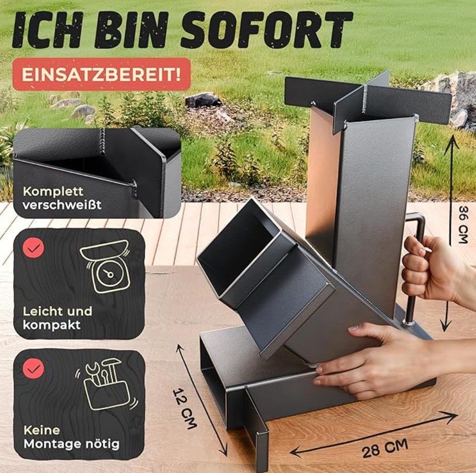 Camini: Rocket Stove – Usato da Wolfhalden venduto da tmr_gt5k 2