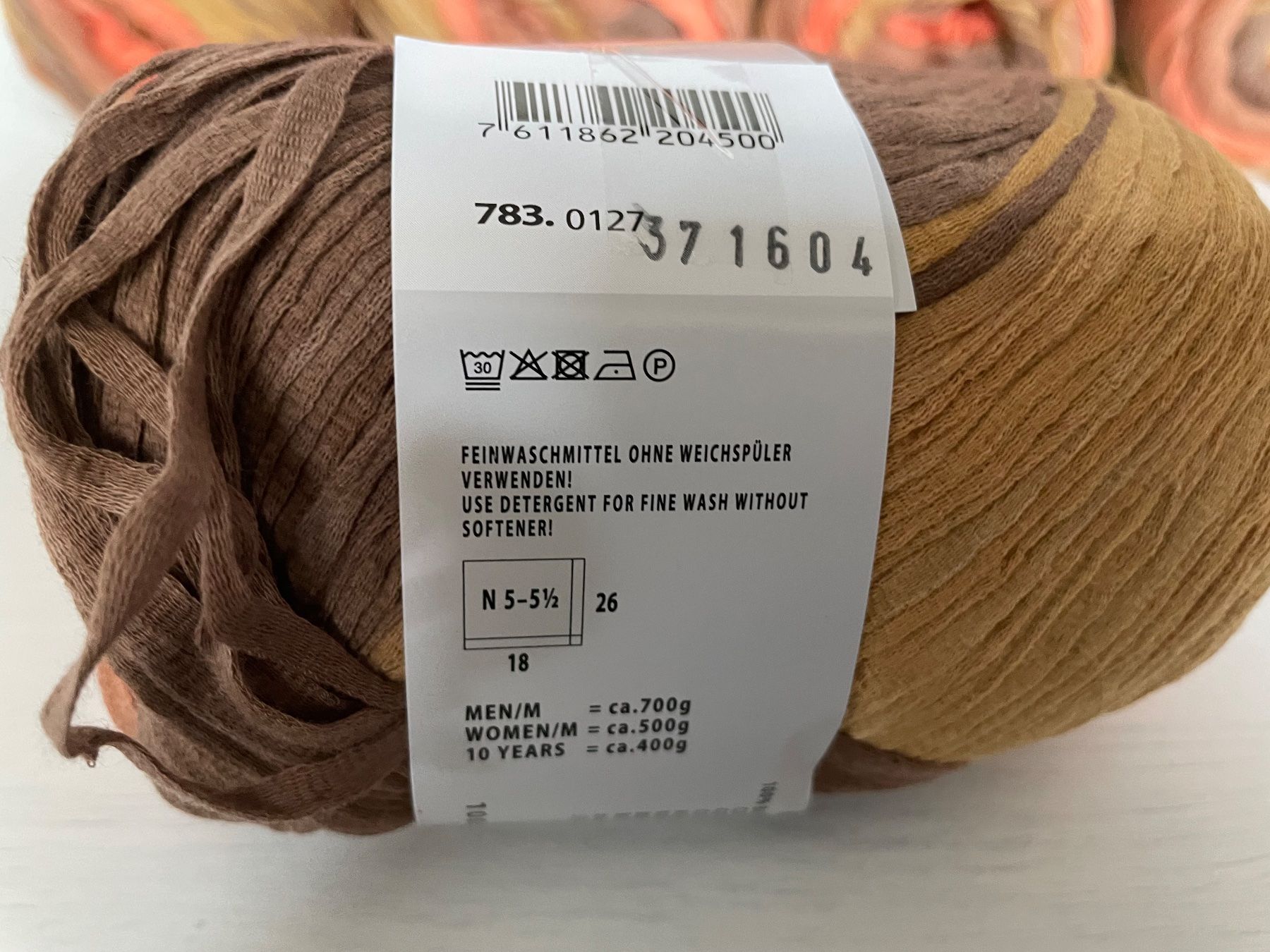 Wolle: 1 Knäuel Lang Sol degrade – Neu und originalverpackt aus Büsserach von bor_s88m 1