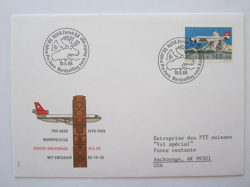 Tutti i francobolli: Briefmarken FDC PRO AERO – Usato da Saland venduto da k_z_tny8 1