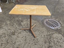 Tischli, Beistelltisch, Retro Stil, Metallfuss, Vintage!