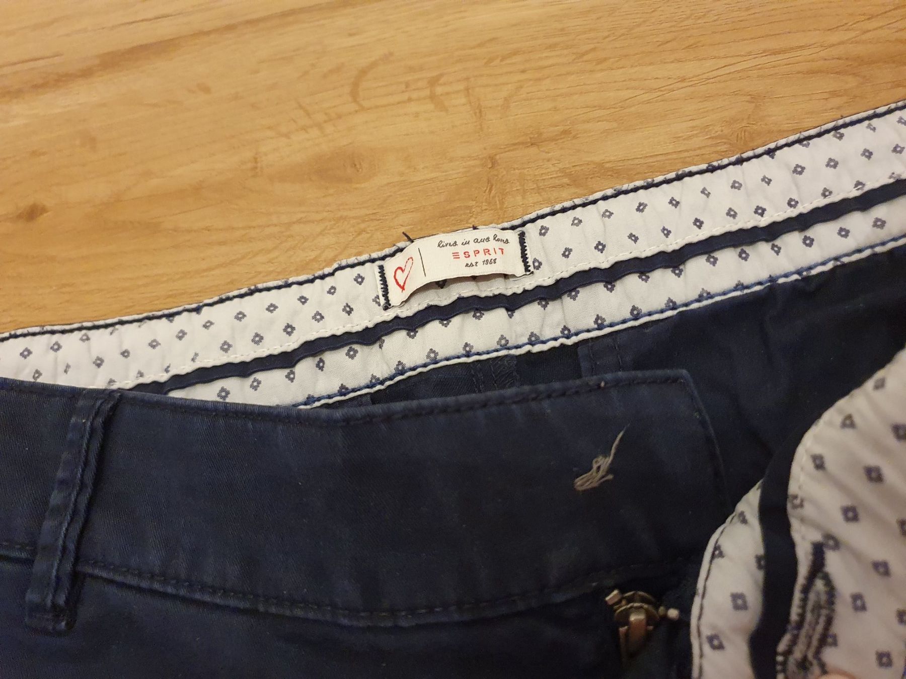 Esprit Pantaloni: Esprit dunkelblaue Chino, Gr. 38/32 – Usato da Heinrichswil venduto da sabi2809 2