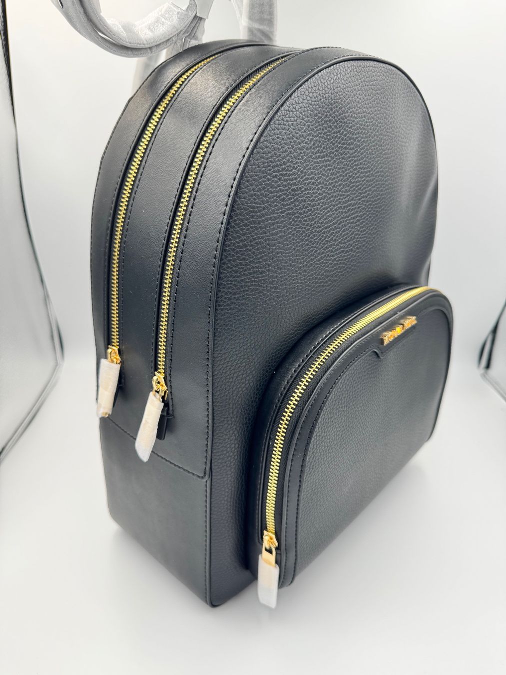 Michael Kors Zaini: Michael Kors Rucksack Large black Leder – Nuovo e nell'imballaggio originale da Wiedlisbach venduto da Sistershop
