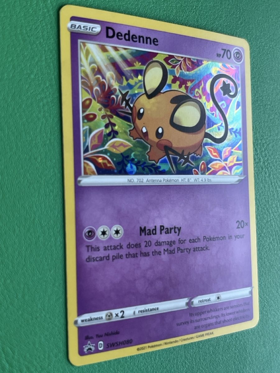 Pokémon Sammelbilder & Trading cards: Pokemon Promo Dedenne SWSH 080 EN – Neu (gemäss Beschreibung) aus Lommiswil von diti_89 2