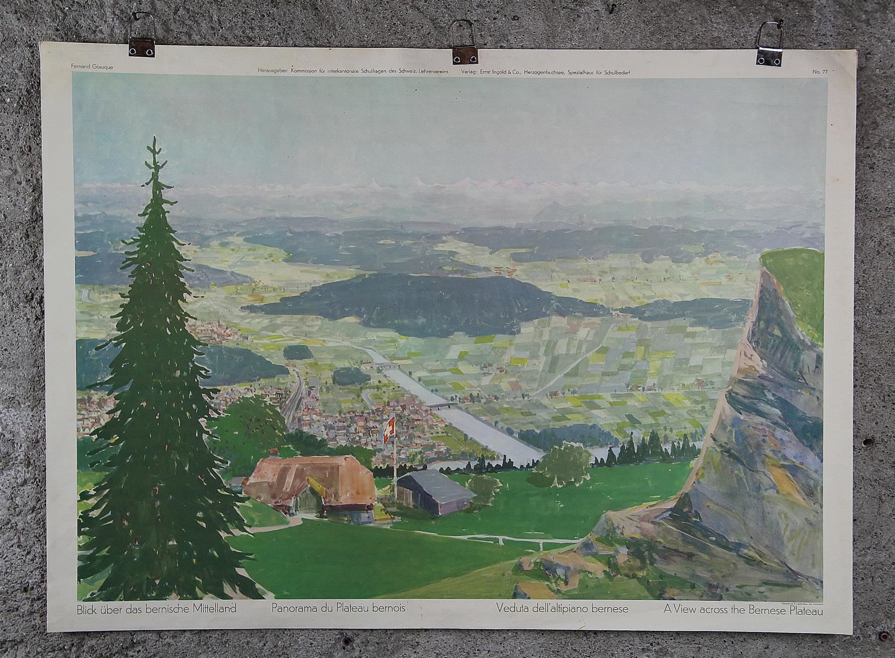 Foto & Immagini: Schulwandbild "bernisches Mittelland" – Usato da Birrwil venduto da brandschatz_birrwil 1