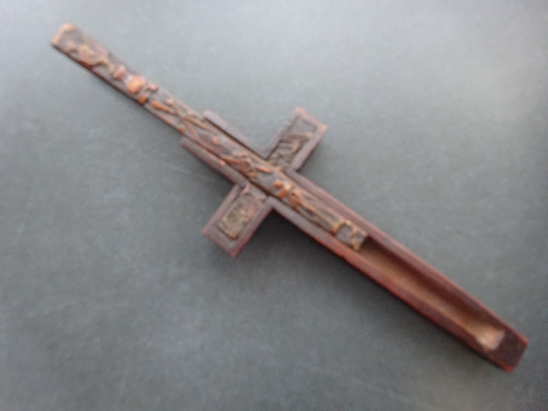 Skulpturen & Statuen: Antikes Reliquie Kreuz – Gebraucht aus Esslingen von eintagammeer 2
