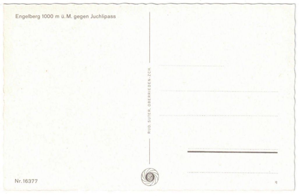 Cartoline postali: Engelberg - Skilift Klostermatte – Usato da Binningen venduto da Mountainrider 1