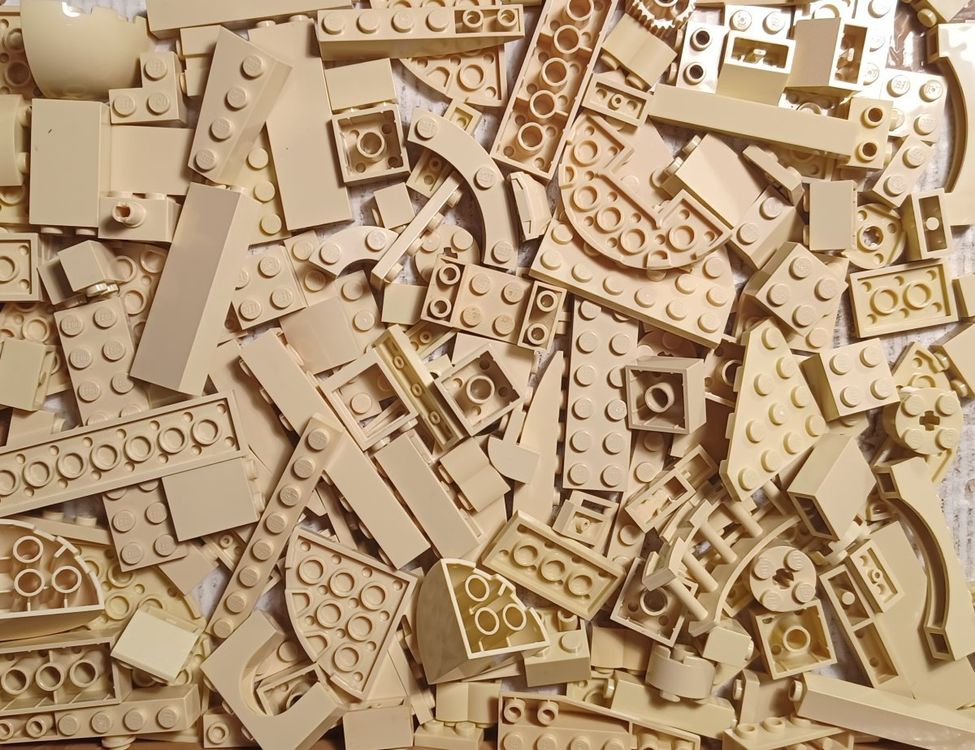 beige lego pieces LEGO 150 Verschiedene Beige Teile