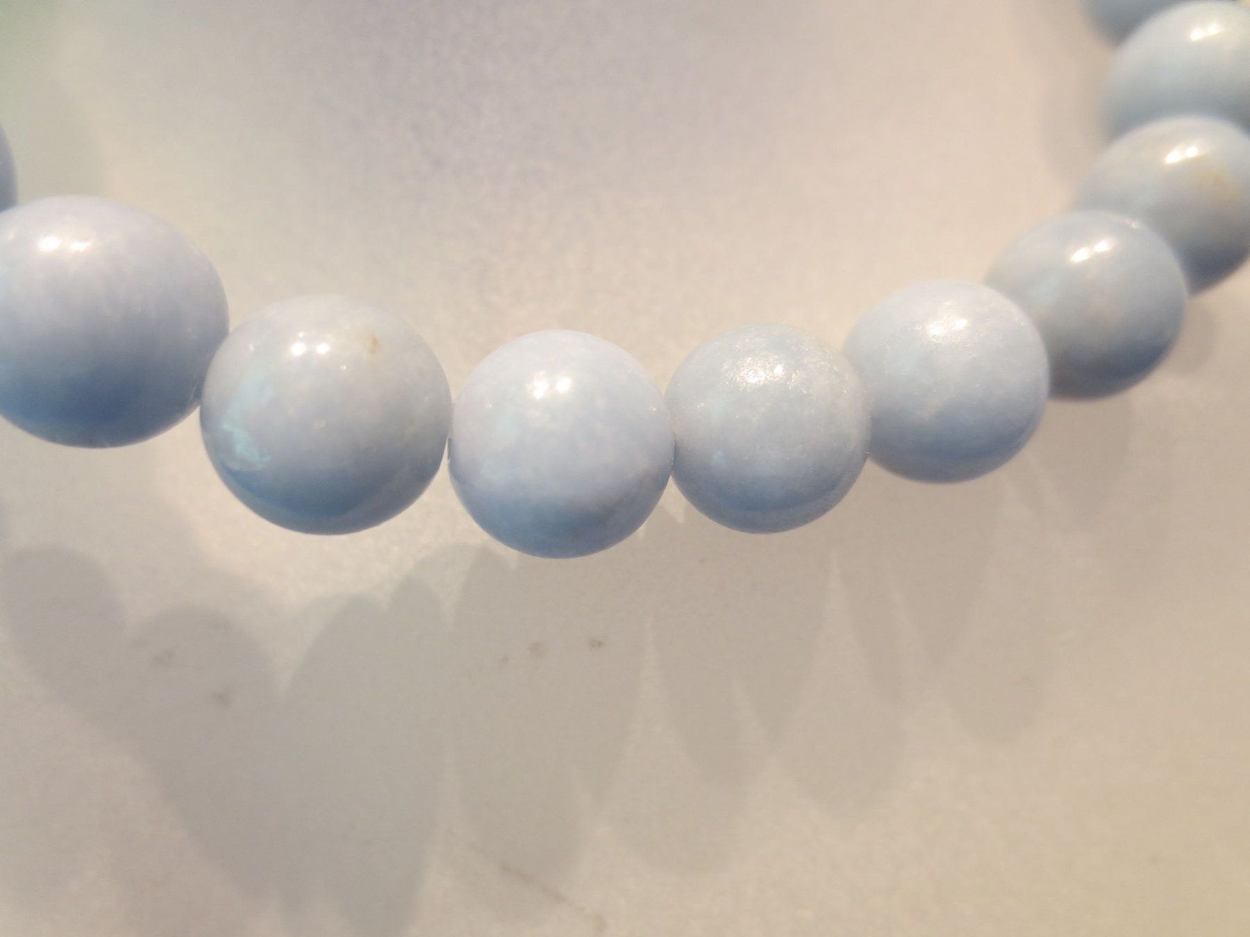 Bracciali & Braccialetti: Angelit Edelstein Armband – Nuovo (secondo la descrizione) da Zollikofen venduto da tayaa13 2