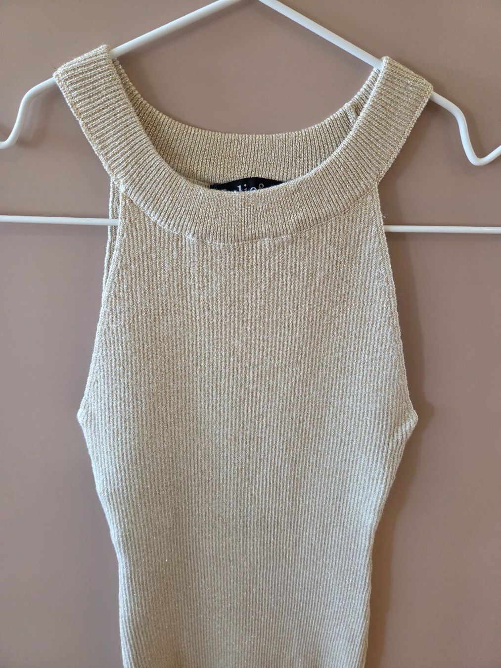 Vestiti: Glitzergold Strickkleid – Nuovo e nell'imballaggio originale da Emmen venduto da GrabandGo 2