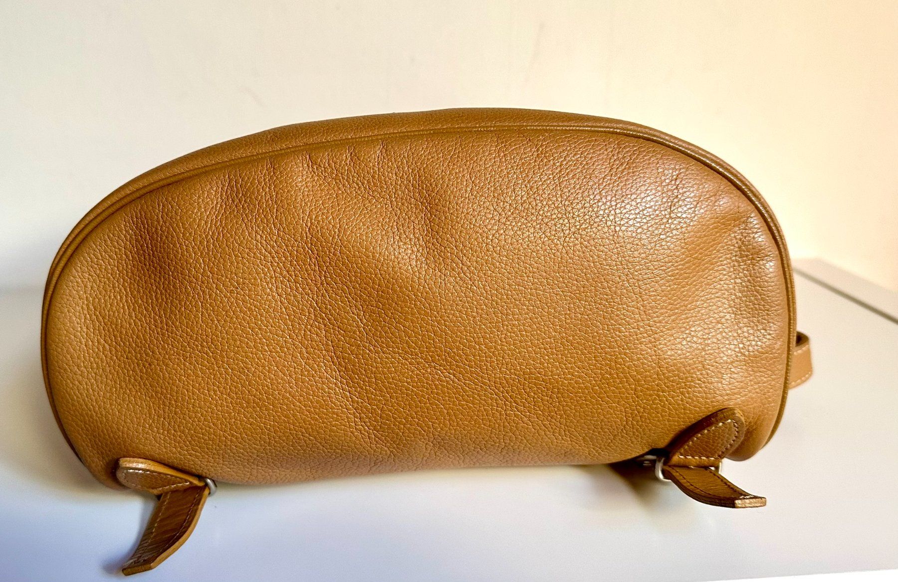 Longchamp Borse da donna: Longchamp sac à dos camel miel - taille M – Usato da Bernex venduto da euma1976 7