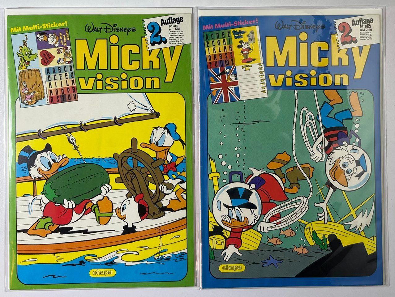 Fumetti: VINTAGE COMICS SAMMLUNG - 17 EX. MICKY VISION 1979-1983 – Usato da Frenkendorf venduto da Yard-Sale-2000 6