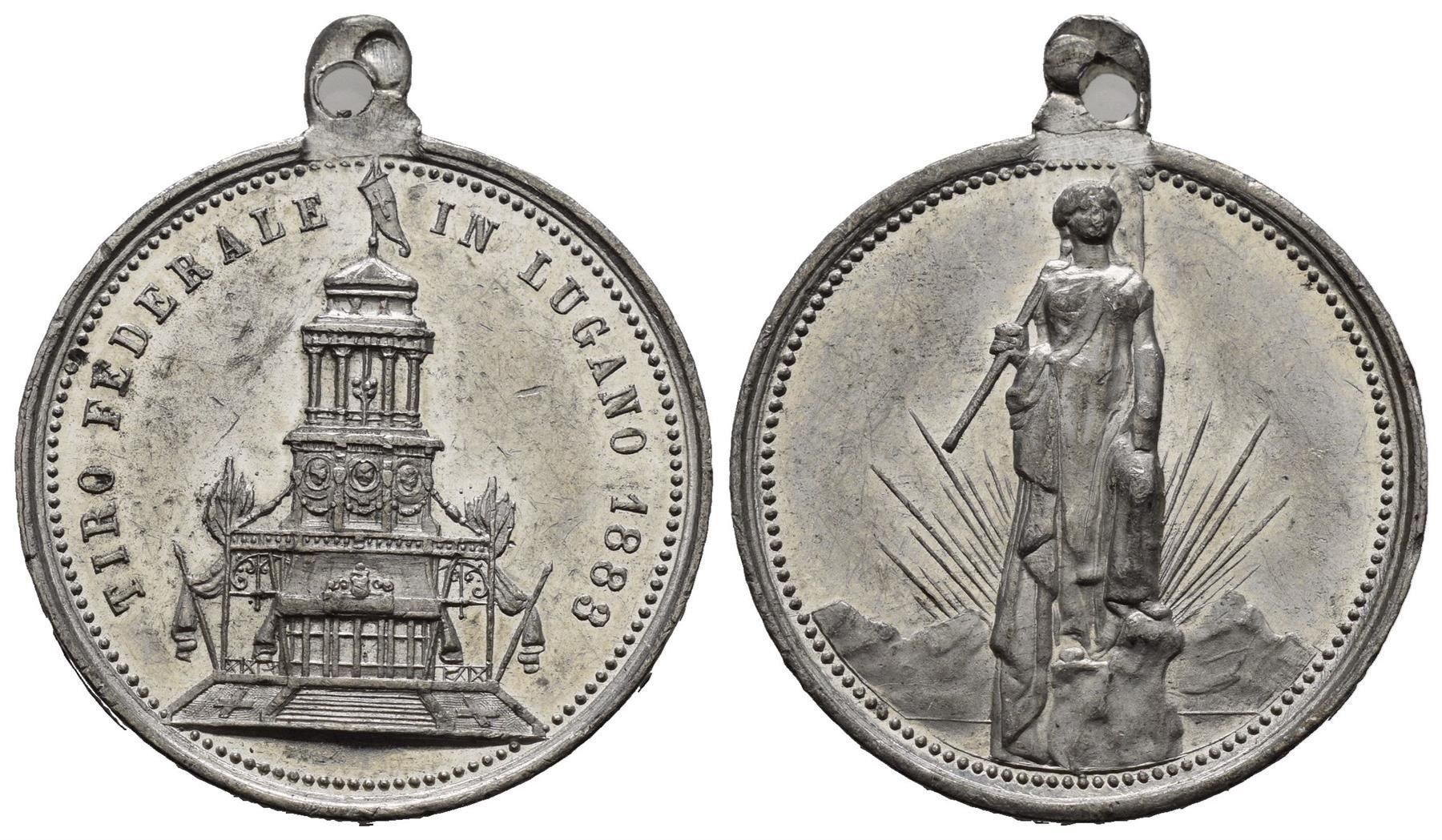 Alle Briefmarken: Lugano 1883 , R:1384  /65 – Gebraucht aus Trimbach von Solothurn1