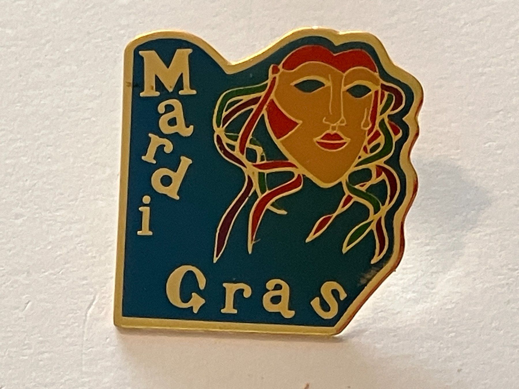 Plaketten & Abzeichen: 1 Pin Mardi Gras – Gebraucht aus Basel von djwwpp
