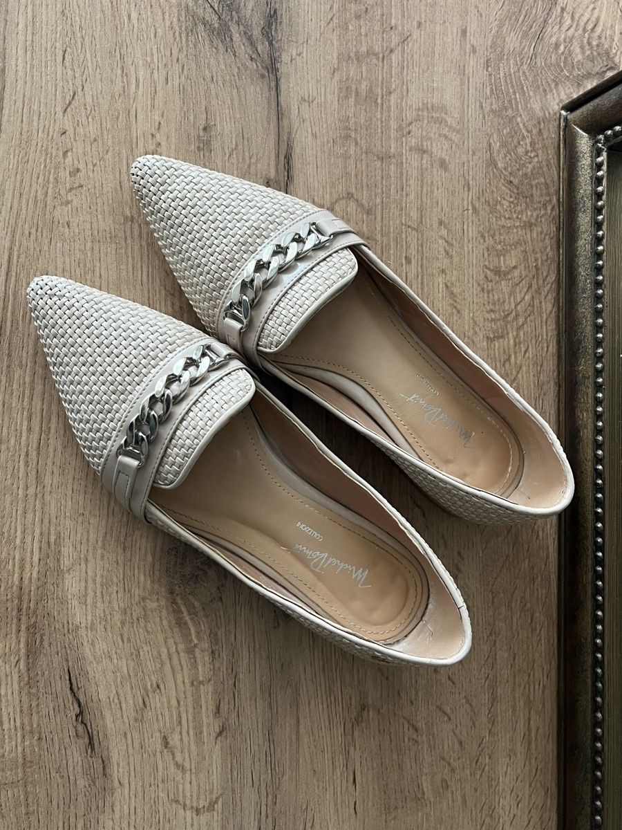 Scarpe da donna: Michel Domit flats nude – Usato da Biel/Bienne venduto da Andreatl 1