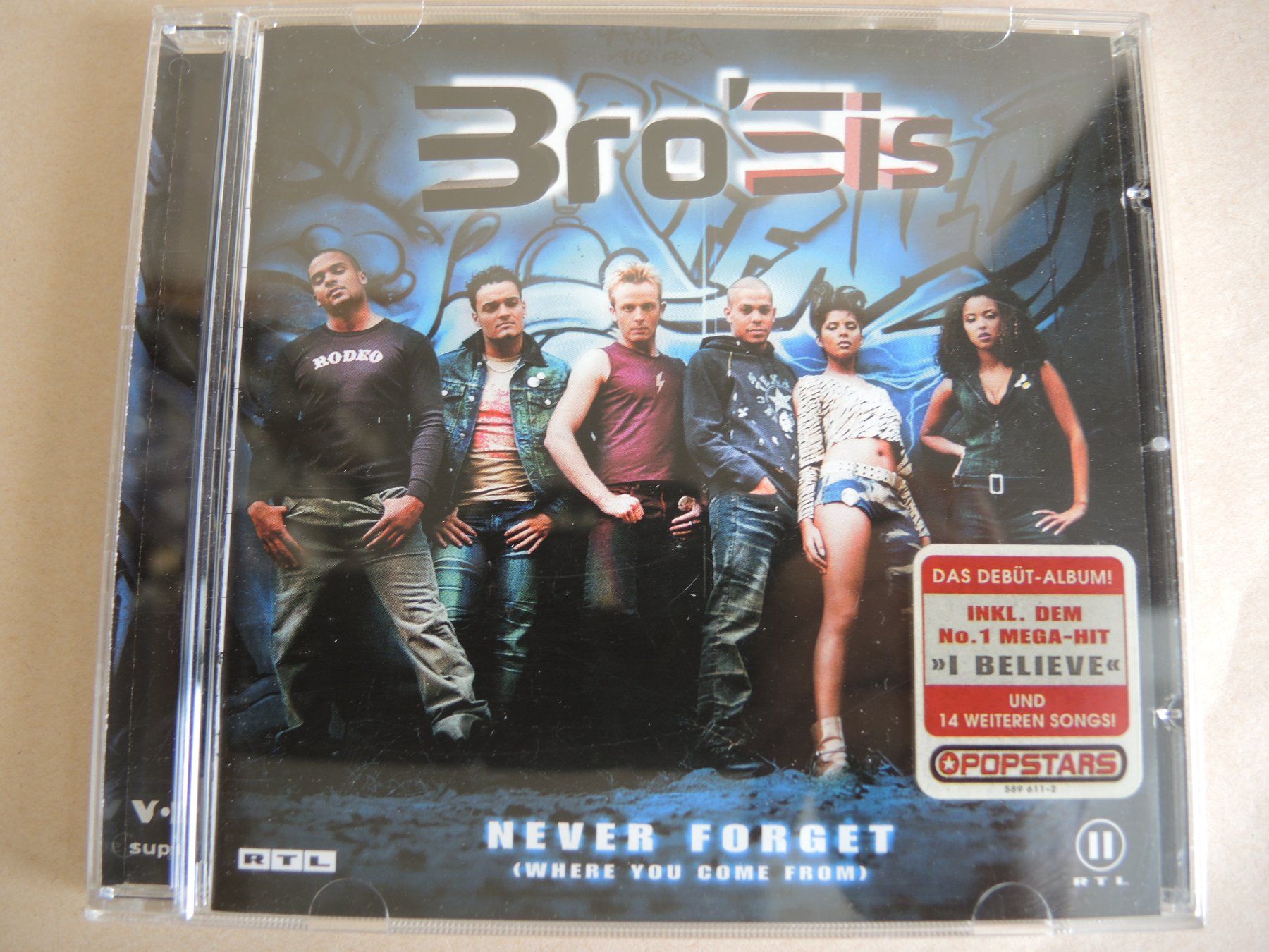 CD: Bro'Sis - Never Forget - CD - RTL - I believe – Usato da Rorschach venduto da maeck8