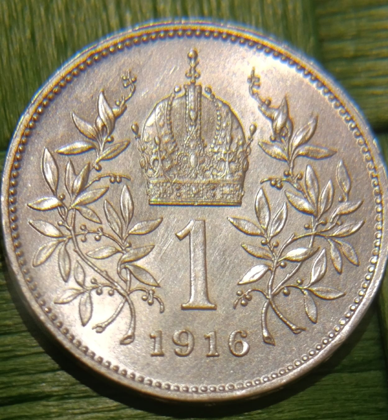 Alle Münzen: 1 Krone -1916/Silber/. – Gebraucht aus Luzern von sse_hph5 1
