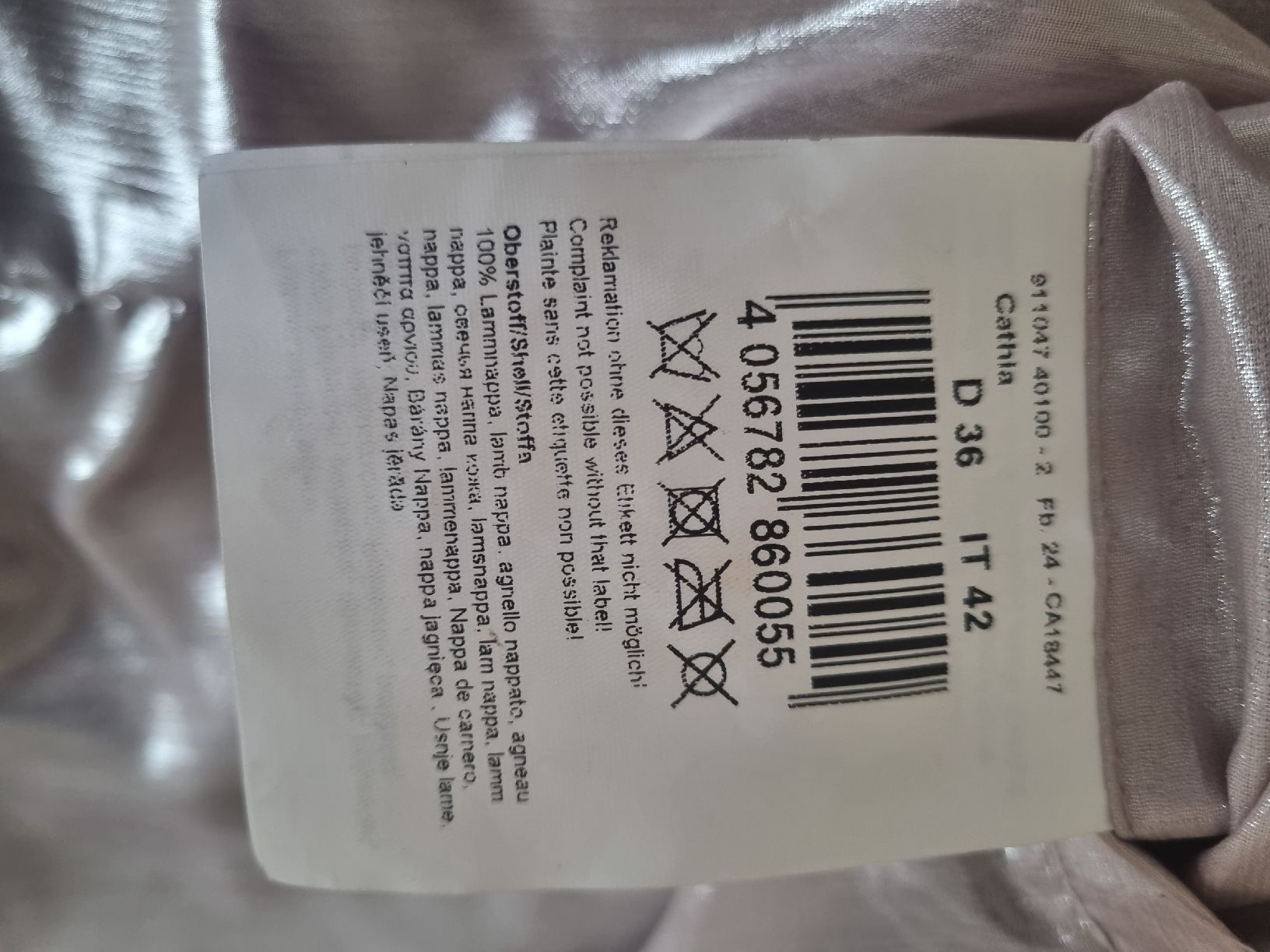 Jacken: Neuwertige edle Lammnappaleder Jacke Gr.36 – Neu (gemäss Beschreibung) aus Champlan von acr_kkd5 8