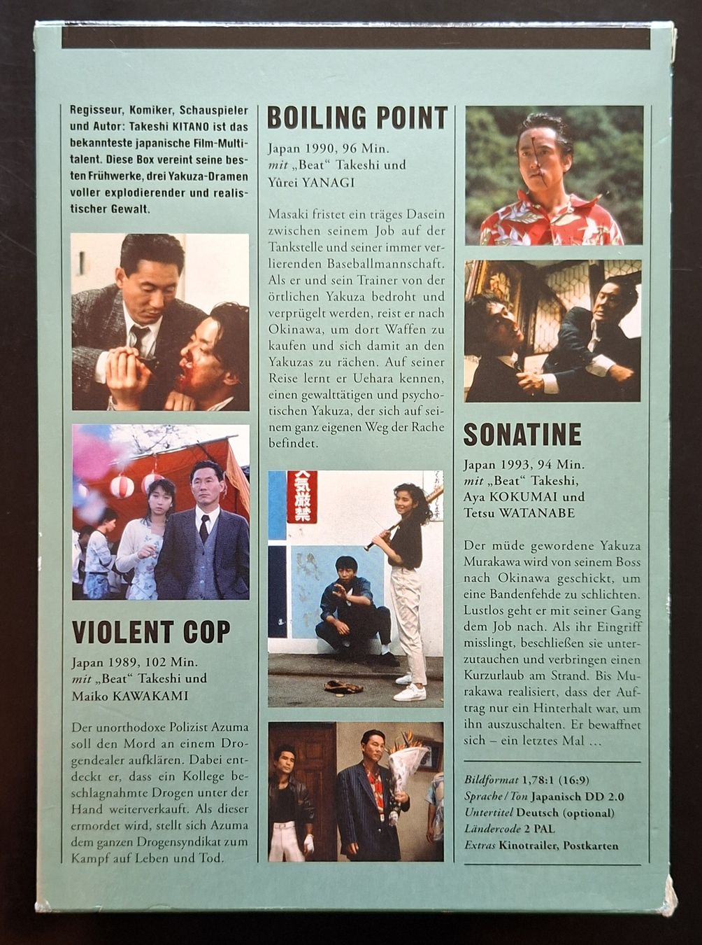Tutti i DVDs: Takeshi Kitano, DVD Collection – Usato da Liestal venduto da Abimos 1