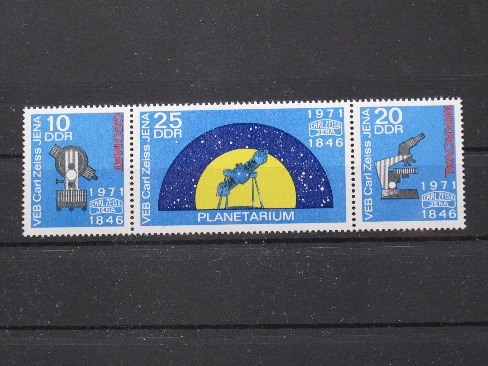 Alle Briefmarken: DDR 1971 Carl Zeiss JENA ** – Gebraucht aus Wil SG von fva01