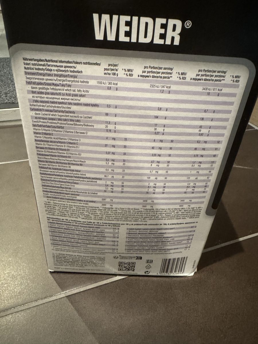 Cibi & Specialità: WEIDER Mega Mass 4000 Vanilla 7kg neu – Nuovo e nell'imballaggio originale da Freienbach venduto da ang_8xxz 3