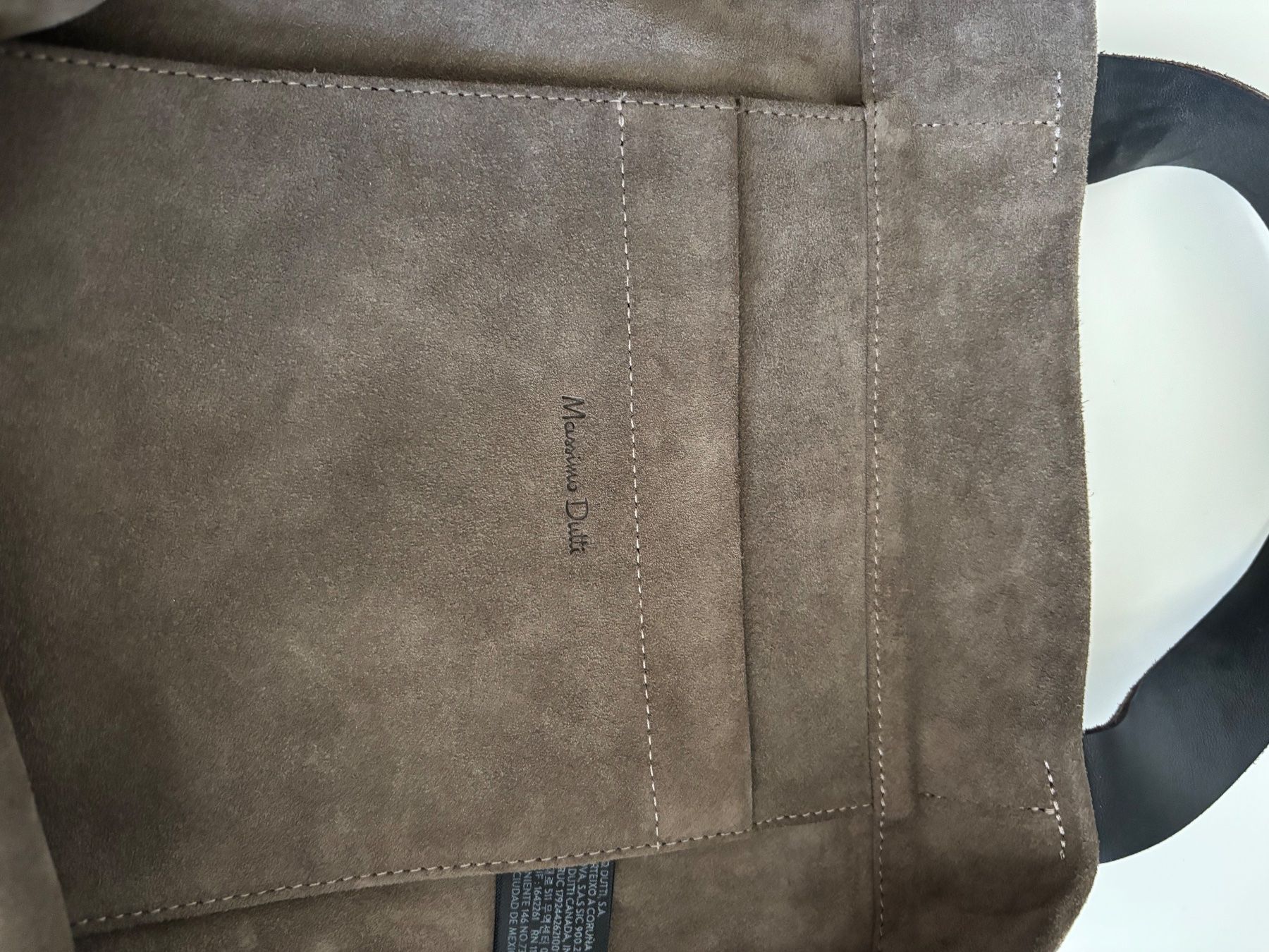 Massimo Dutti Taschen: Large Massimo Dutti suede Shopper – Gebraucht aus Zürich von hol_bc6v 3