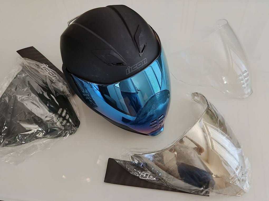 Casques & visières: Icon Airflite Helm Grösse L – D'occasion à Birmensdorf ZH par medicom 3