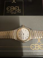 Ebel Damenuhr, Stahl/Gold, Elegance, inkl. Box/Papiere