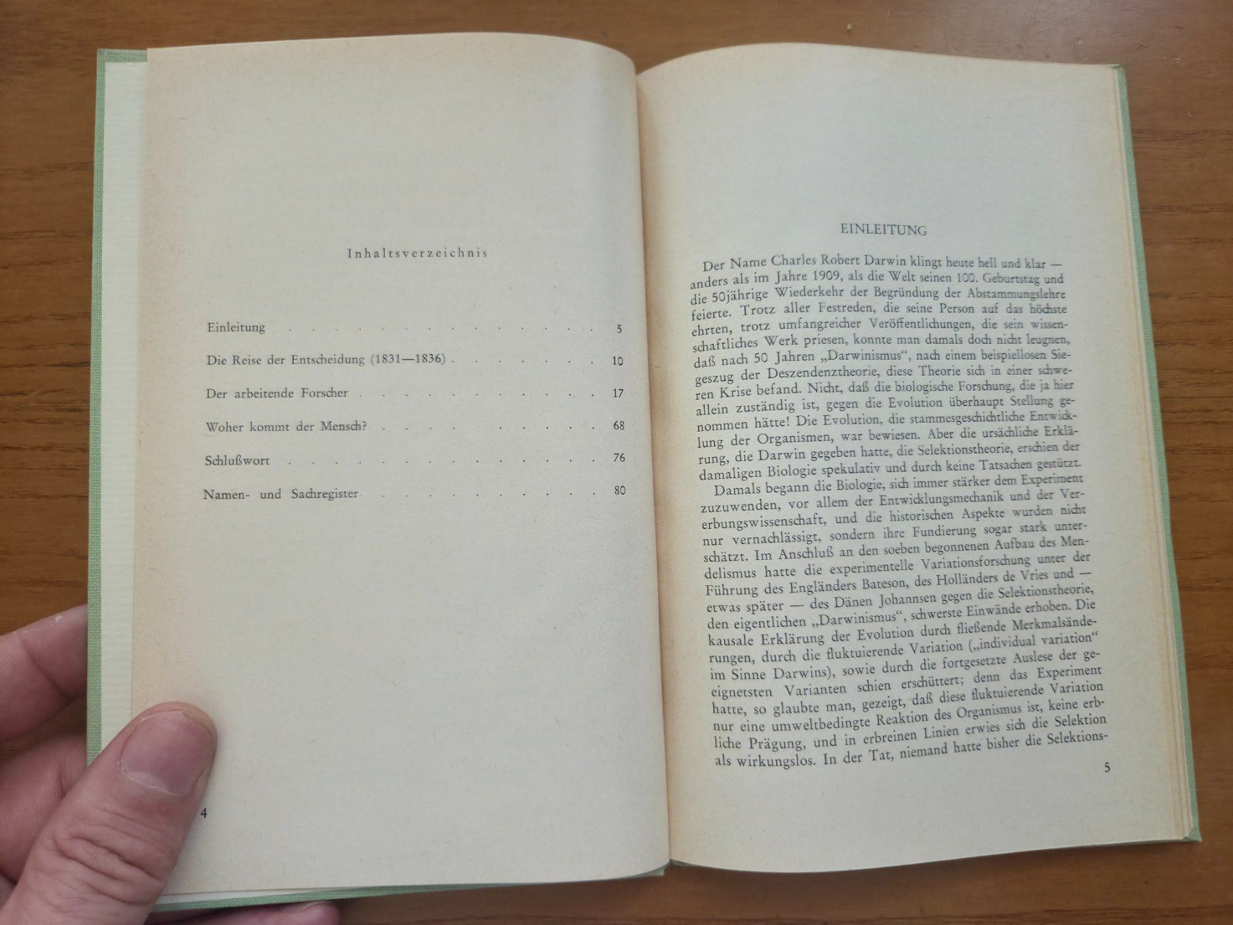 Libri: Charles Darwin: Leben & Werk | G. Heberer Kosmos 1959 – Usato da Aldesago venduto da lusuardi 7