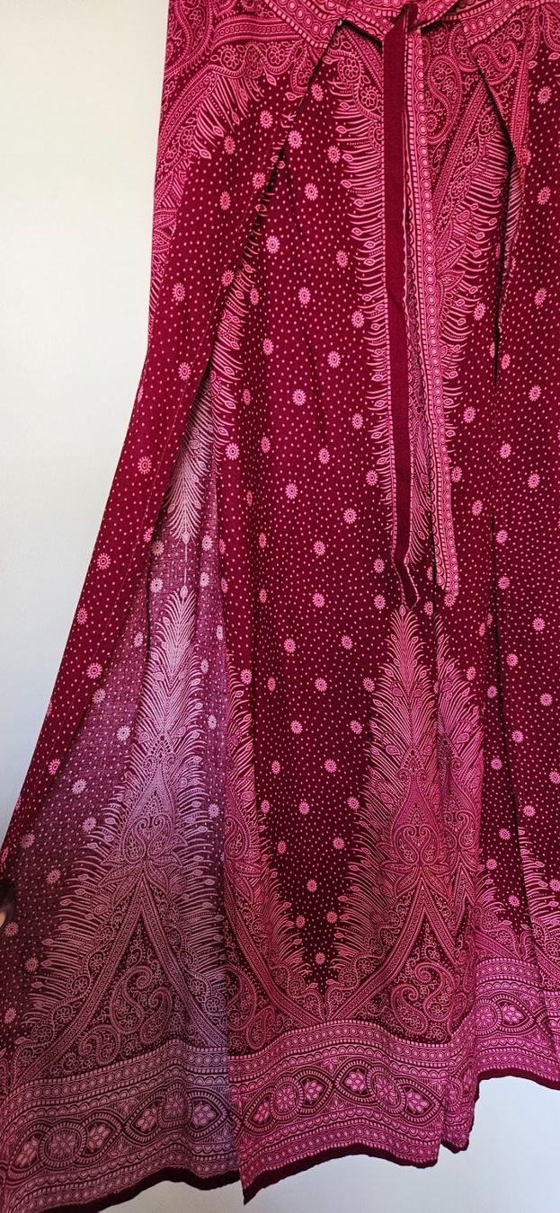 Hosen: Pinke Sommerhose mit Muster, Grösse S, neu – Neu (gemäss Beschreibung) aus Kloten von Kloten1 1