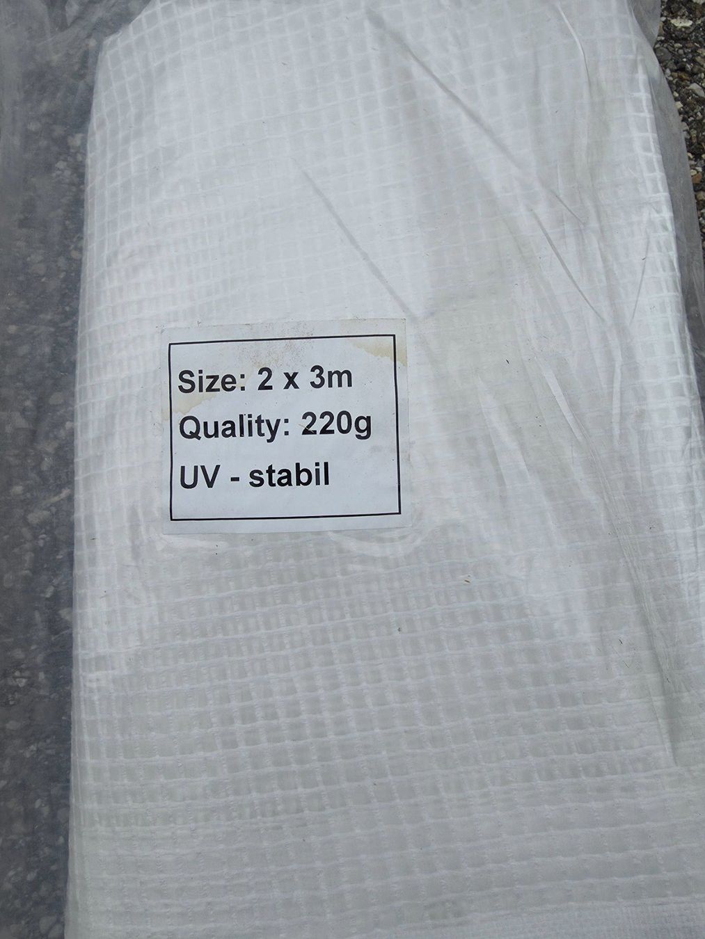 Altro: Abdeckblache Transparent (mit Gittermuster) 2x3meter – Usato da Kölliken venduto da Rolfje 1