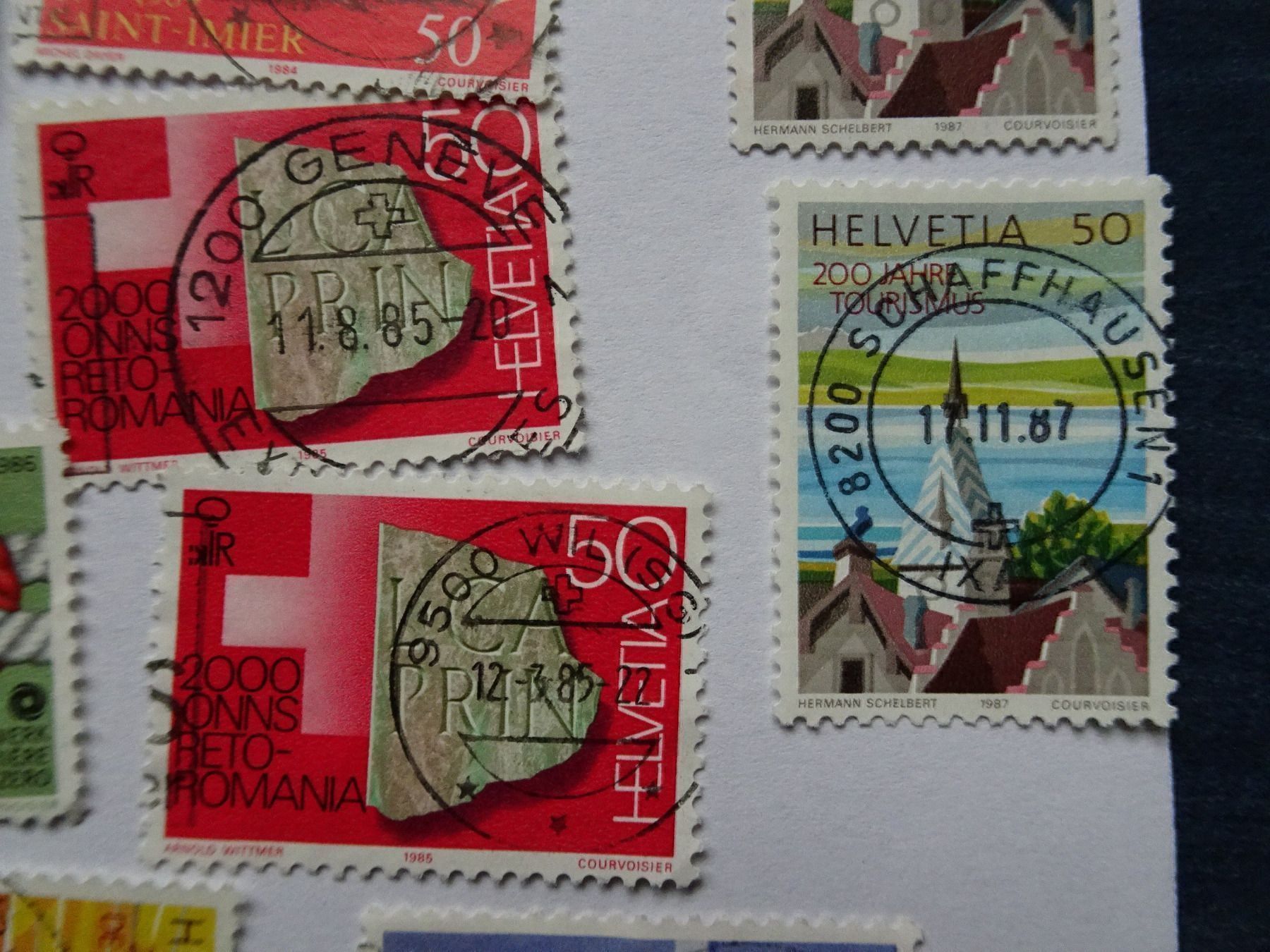 Alle Briefmarken: Vollstempel – Gebraucht aus Aadorf von Chnorli-Furz 6