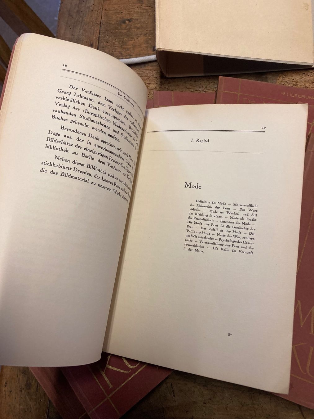 Libri: STERN Norbert MODE und KULTUR 12 Hefte – Usato da Bern venduto da Jwpm66 3