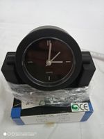 Tischuhr Abstract Art Quarz schwarz neu Wecker
