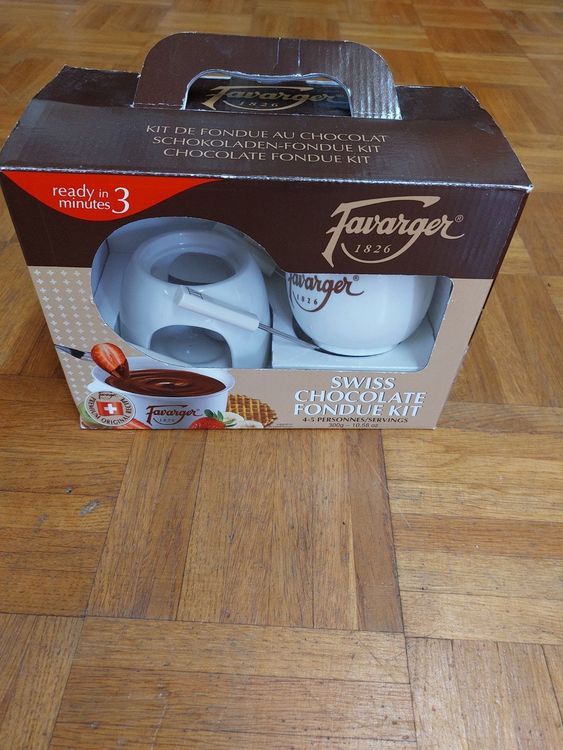 Schokoladen-Fondue Kit | Kaufen auf Ricardo