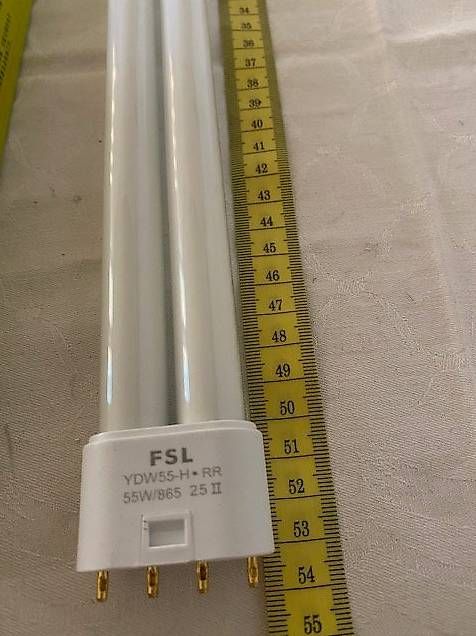 Lampade: *FSL KOMPAKTLEUCHTSTOFFLAMPE*  55 Watt – Usato da Zürich venduto da doris001 3