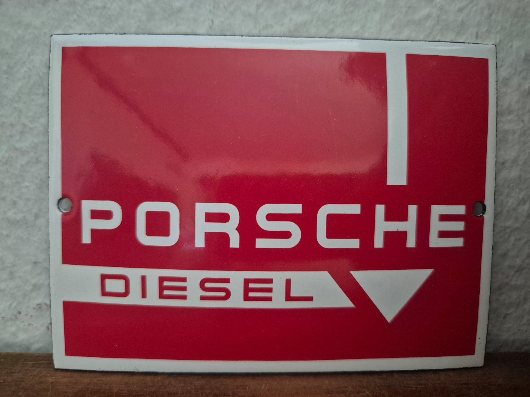 Porsche Insegne: Emailschild Porsche Diesel Traktor Schlepper Emaille Schild – Nuovo (secondo la descrizione) da Schaffhausen venduto da pfanis09 1