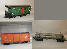 3 LGB Wagen. Einwandfreier Zustand. Spur G