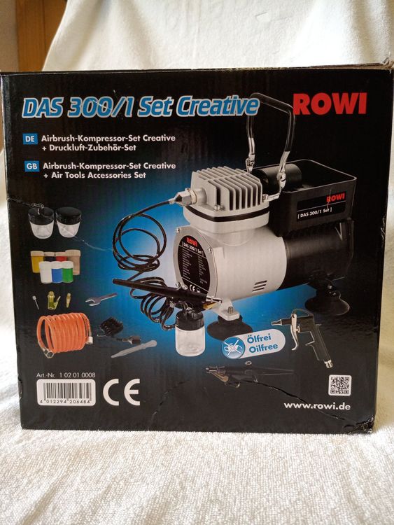 Rowi Airbrush - Kompressor - Set (Neu (gemäss Beschreibung)) in Oberegg ...
