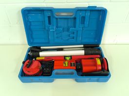KINZO Laser 670 Rotationslaser-Set inkl. Stativ & Koffer