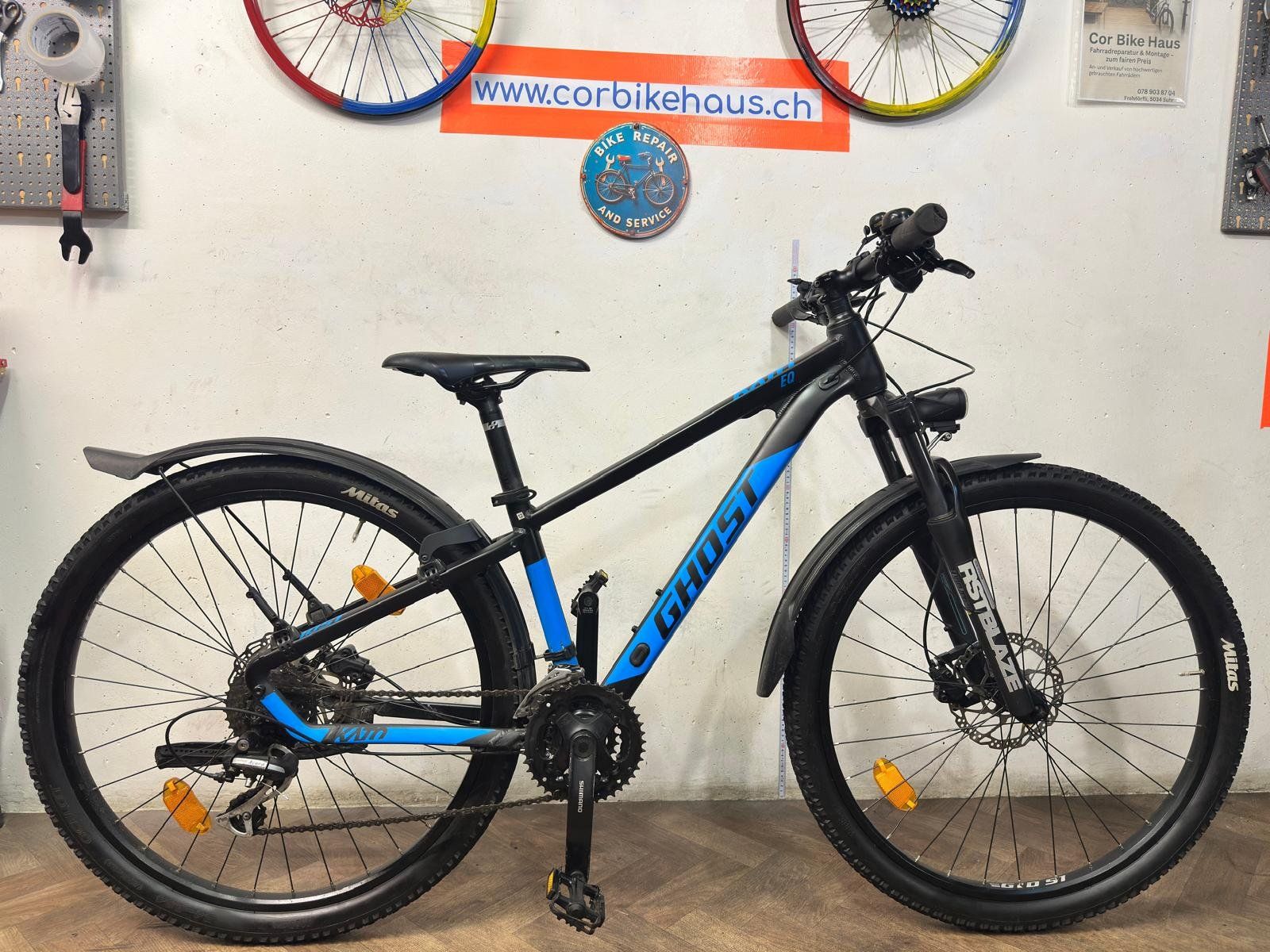 buff mountainbike Trek Powerfly+ FS 6 (2026) Größenangabe:L clean shifting Basil Robin Fahrradkorb - Category:MTB Cross_Aluminium