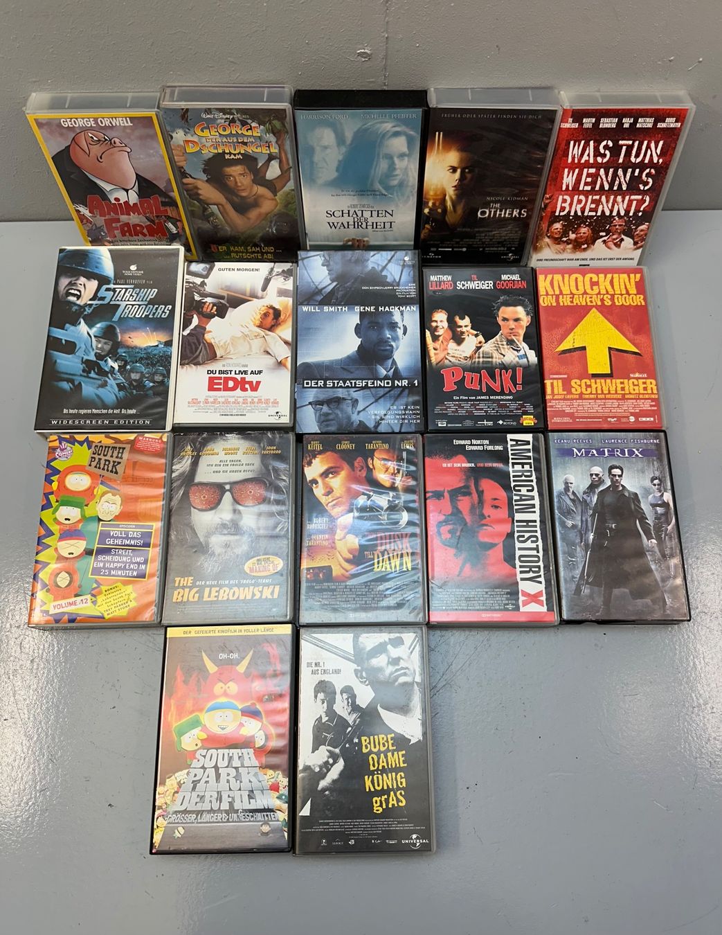 Tutti i VHS: VHS KASSETTEN DIV AB 1.- !!! – Usato da Zürich venduto da NIKI777 1