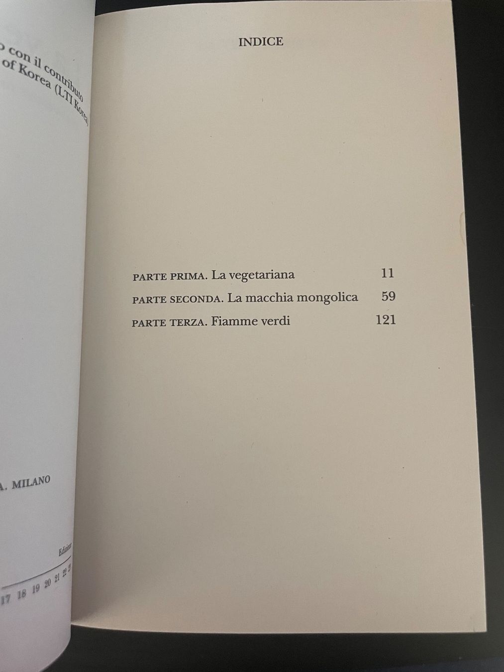 Bücher: Libro La vegetariana Han Kang Adelphi copertina morbida – Gebraucht aus Minusio von jas_ry5h 2