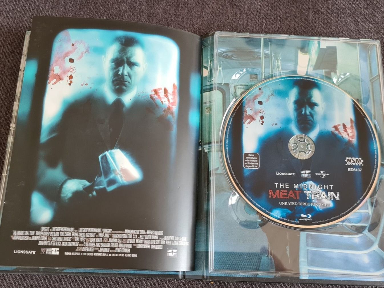 Alle DVDs: Midnight Meat Train MEDIABOOK UNCUT! – Neu (gemäss Beschreibung) aus Oberkirch LU von ThE_CoLLecTor666 3