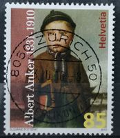 2010 Todestag Albert Anker Vollstempel