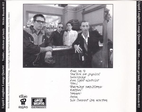 CD: Liquid Laughter Lounge Quartet – Yonder – Usato da St.Gallen venduto da jalamusic 1