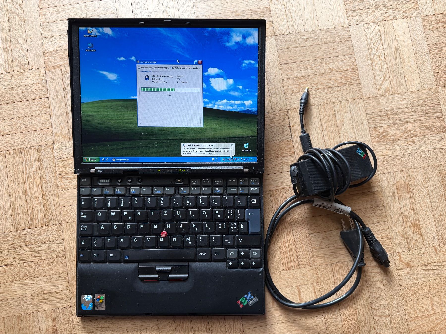 IBM Notebook: IBM ThinkPad X40 1.5GHz Windows XP – Usato da Adliswil venduto da synchrot