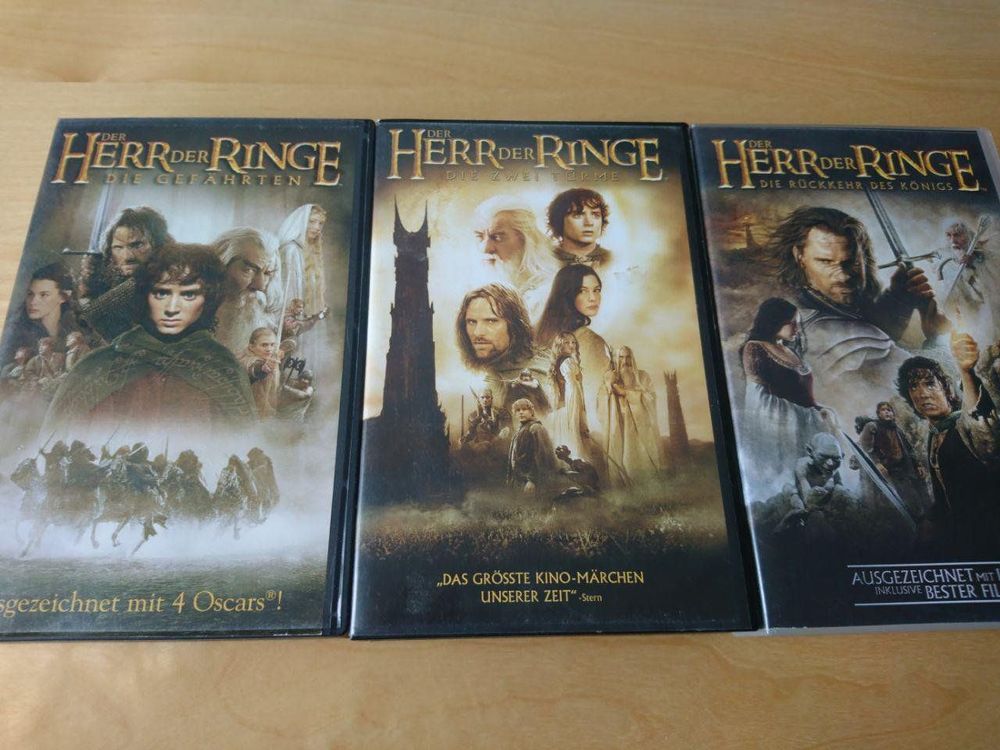 VHS Herr der Ringe Trilogie Kaufen auf Ricardo
