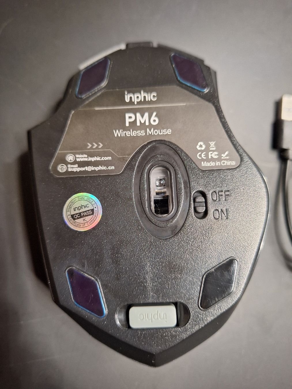 Mouse: Inphic PM6 Wireless Gaming Mouse – Usato da Jegenstorf venduto da Cherry94 2