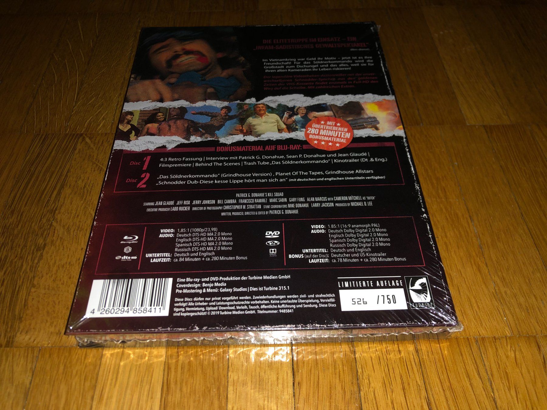 Alle DVDs: Das Söldnerkommando (Kill Squad) - MEDIABOOK - B - UNCUT – Neu und originalverpackt aus Basel von havsok 1