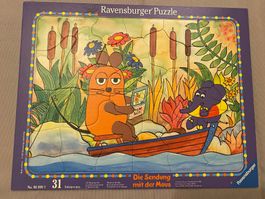 Die Sendung mit der MAUS Puzzle Rarität 31 Teile Vintage